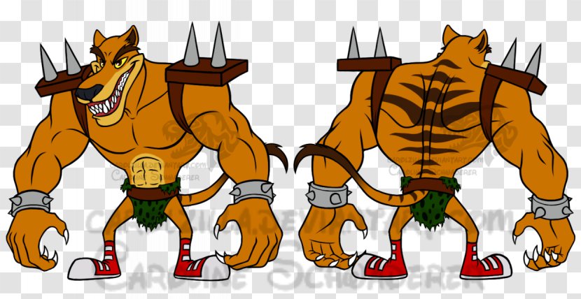 Tiny Tiger Crash Bandicoot N. Sane Trilogy Thylacine Skylanders: Imaginators - Fictional Character Transparent PNG