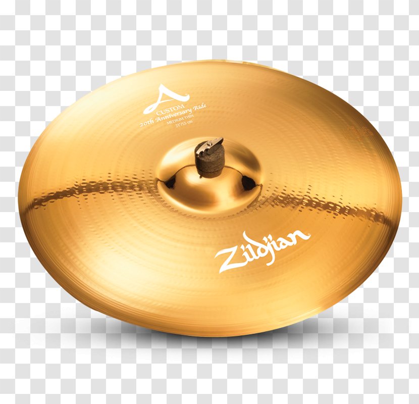 Avedis Zildjian Company Ride Cymbal Hi-Hats Drums - Frame Transparent PNG