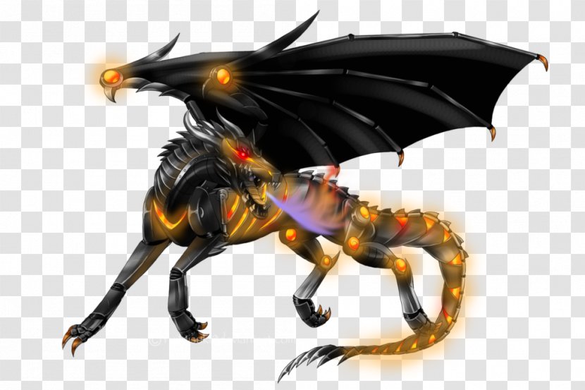 Dragon Robot Combat Cyborg Mecha - Science Fiction Transparent PNG