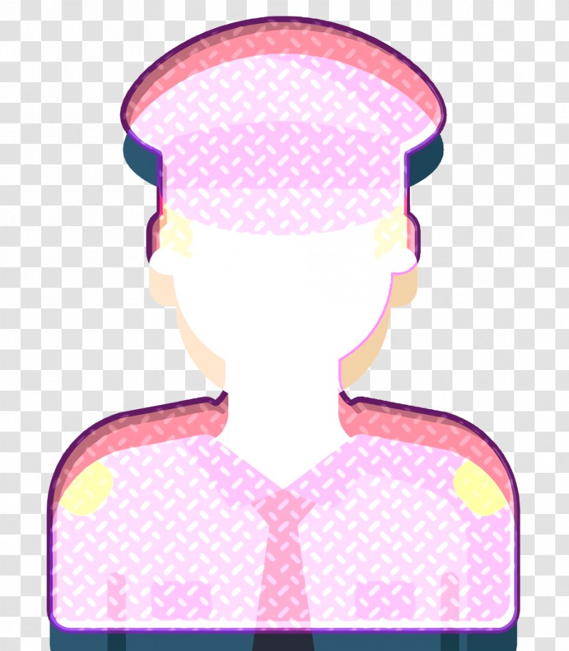 Policeman Icon Crime Investigation - Magenta Pink Transparent PNG