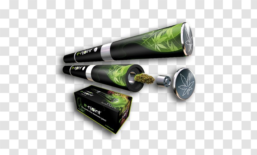 Joint Vaporizer Cannabis Electronic Cigarette Tetrahydrocannabinol - Cartoon Transparent PNG