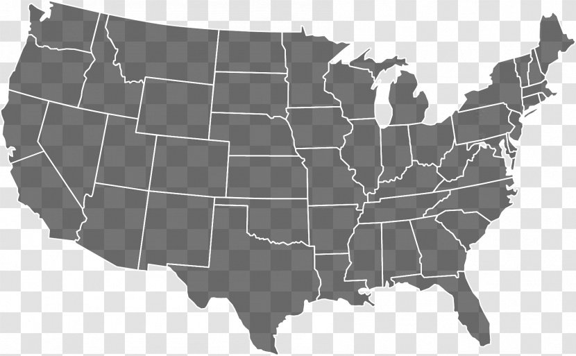 United States Map The American Mercury ... Company OneBeacon Surety Group - Royaltyfree - Jamaica Region Transparent PNG