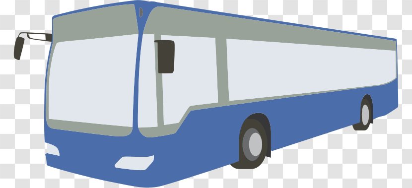 Airport Bus Double-decker Clip Art - Compact Car - Transit Transparent PNG