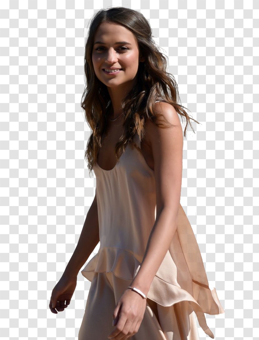 Alicia Vikander The Man From U.N.C.L.E. Film YouTube - Cartoon - Youtube Transparent PNG