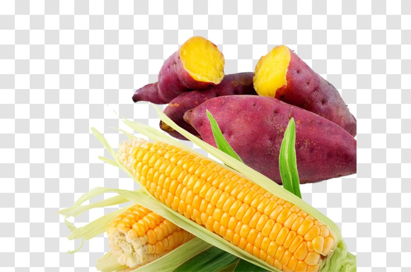 Sweet Potato Japanese Cuisine Organic Food Yam - Corn On The Cob - Cassava Transparent PNG