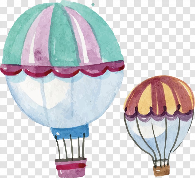 Hot Air Balloon Poster Wedding - Posters Transparent PNG
