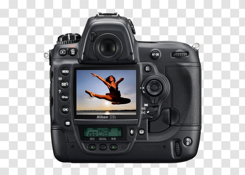 Nikon D3S D4 D700 Digital SLR Camera - Mirrorless Interchangeable Lens Transparent PNG