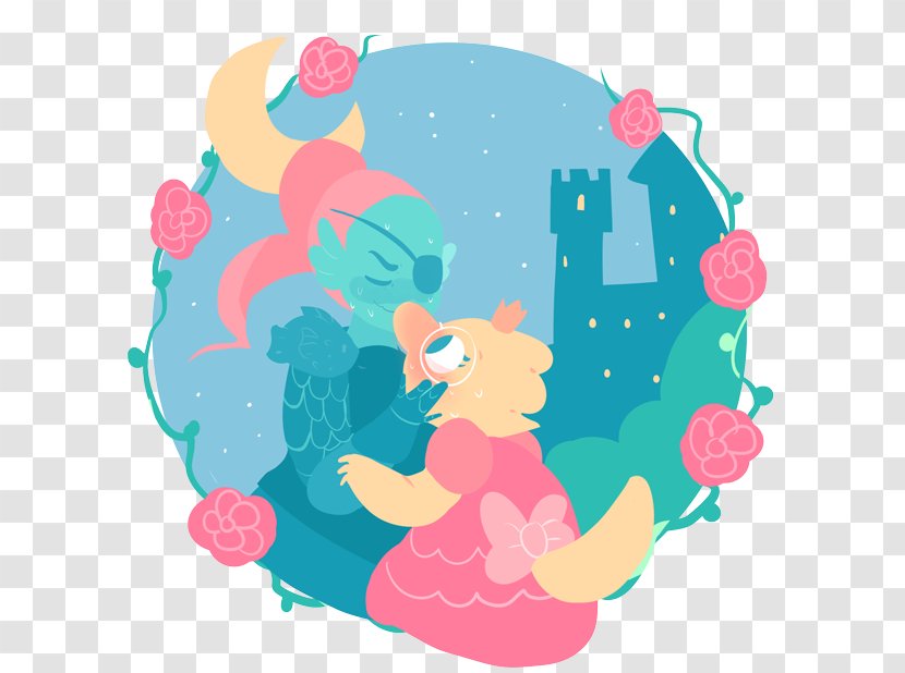 Character Google Play Clip Art - Pink - Princess And Knight Transparent PNG