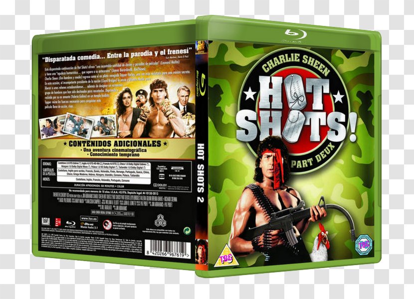 Blu-ray Disc Lt. Sean Topper Harley Hot Shots! Subtitle Film - Lt - Technology Transparent PNG