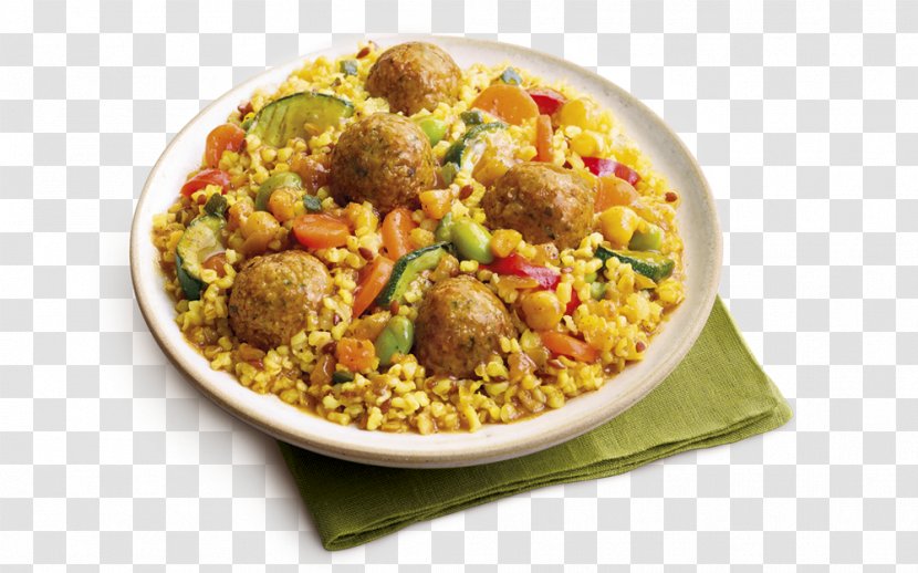 Couscous Vegetarian Cuisine Middle Eastern Falafel Pilaf - Meatball - Vegetable Transparent PNG