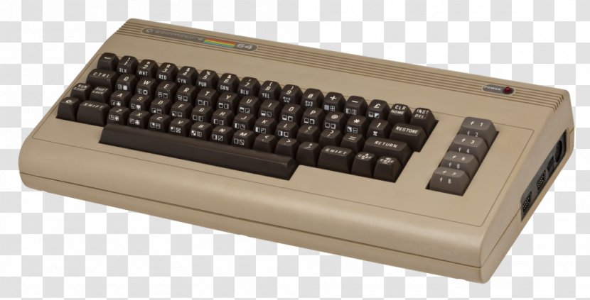 Commodore 64 International VIC-20 Computer ROM - Keyboard Transparent PNG