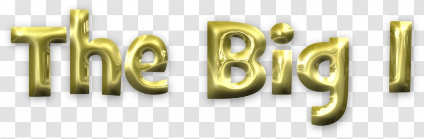 01504 Logo Material Font - Brass - Metal Transparent PNG