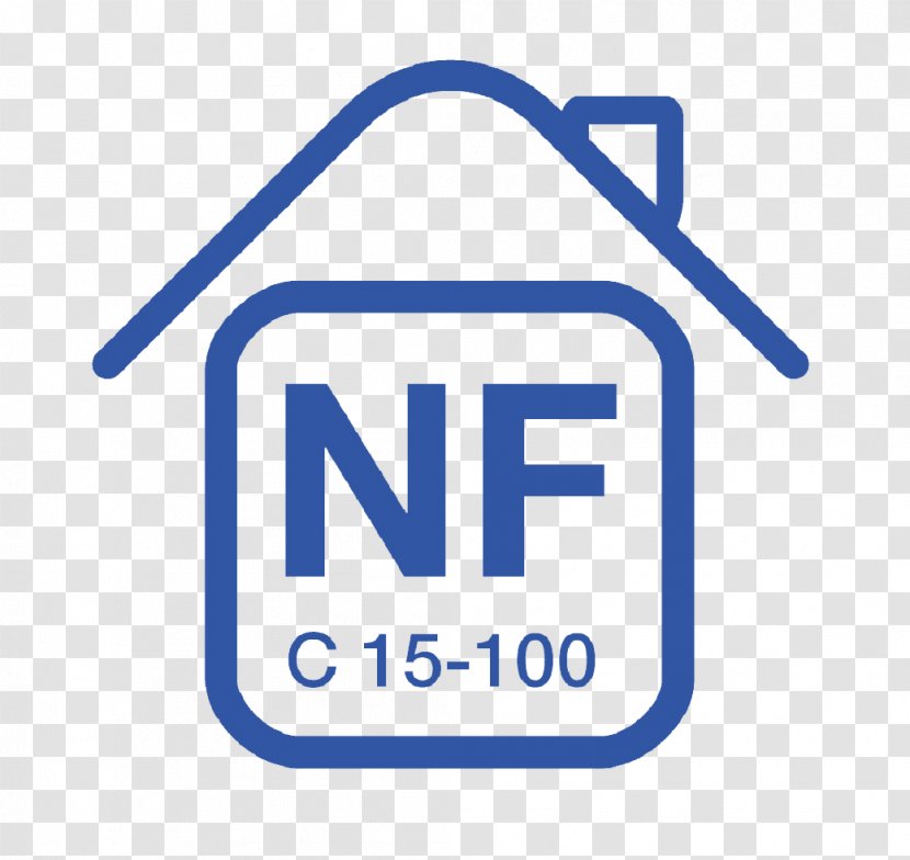 NF C 15-100 Logo Technical Standard Brand - Symbol Transparent PNG