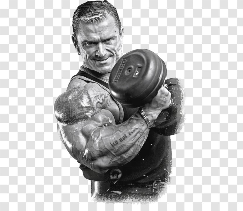 Lee Priest Bodybuilding Black And White Muscular Development - Exercise Equipment Transparent PNG