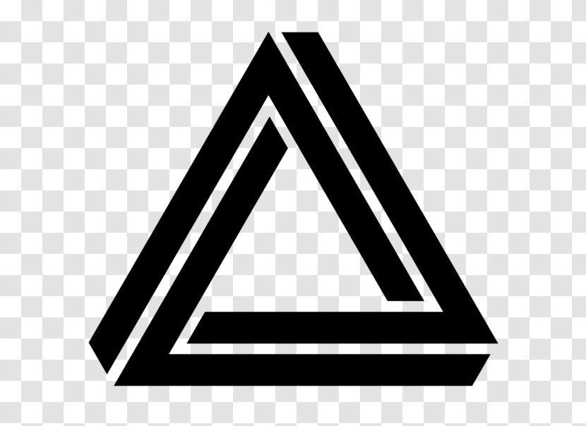 Penrose Triangle Stairs Tiling Geometry - Number Transparent PNG