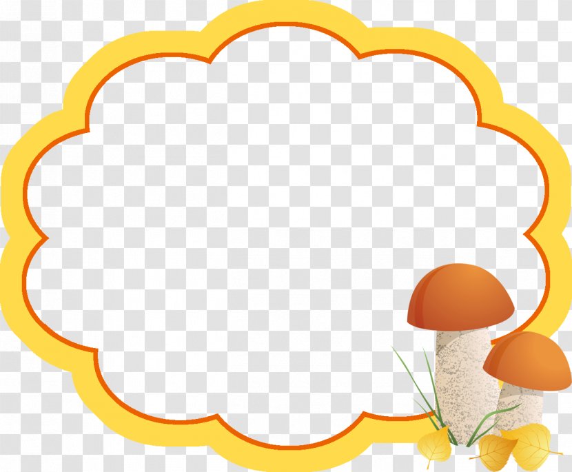 Picture Frames Text Fungus - Area - Cartoon Transparent PNG