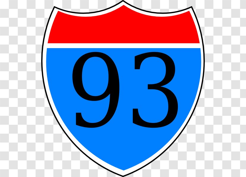 Interstate 10 90 US Highway System Shield Clip Art - Sign - Road Transparent PNG
