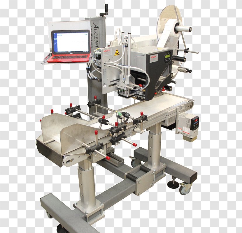 Packaging And Labeling Machine Label Printer - Manufacturing Transparent PNG
