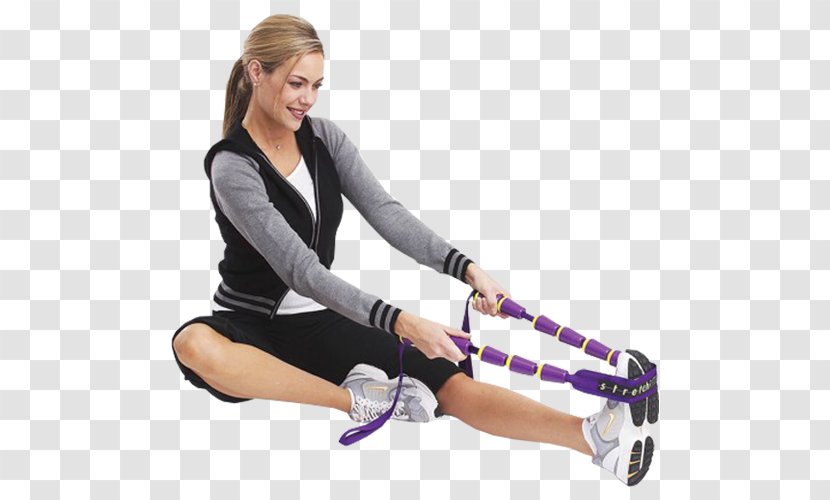 Stretching Hamstring Calf Exercise Bands - Watercolor - Body System Transparent PNG