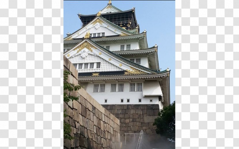 Osaka Historic Site Middle Ages Castle Medieval Architecture Transparent PNG
