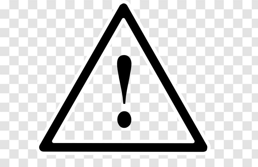 Warning Sign Symbol Clip Art - Triangle - Risk Transparent PNG