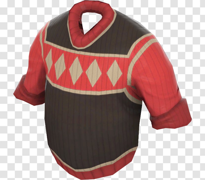 Team Fortress 2 Red Stone Video Game Valve Corporation Sweater - Outerwear Transparent PNG