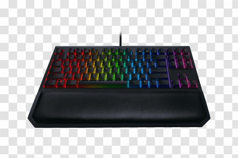 Computer Keyboard Razer BlackWidow Chroma V2 Electrical Switches Gaming Keypad Inc. - Electronic Instrument - Wrist Transparent PNG