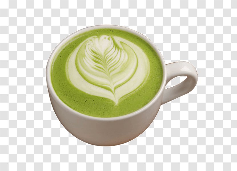 Latte Matcha Green Tea Milk - Coffee Transparent PNG