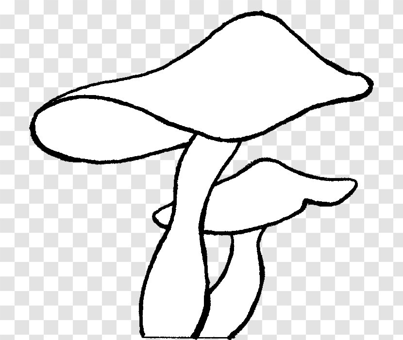 Drawing Art - Silhouette - Fungi Transparent PNG