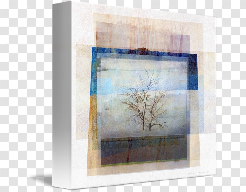 Painting Window Lone Tree Picture Frames Centimeter - Art Transparent PNG