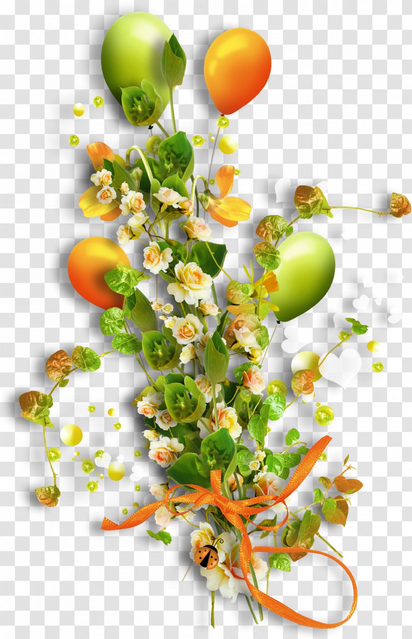 Floral Design Rail Transport Clip Art - Fruit - Floristry Transparent PNG
