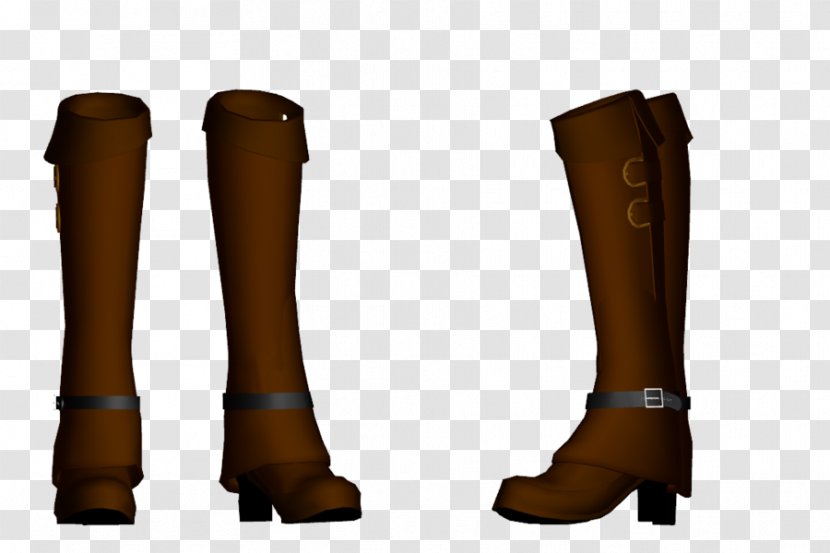 Riding Boot Shoe Steampunk Clothing - Leather Transparent PNG