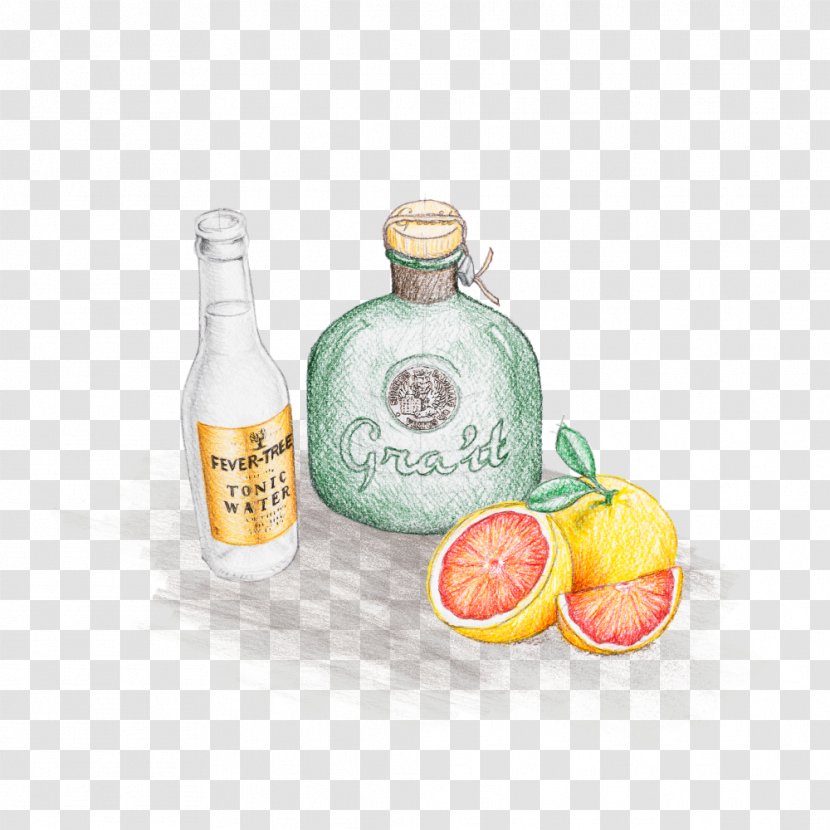 Liqueur Glass Bottle Lemon Citric Acid Lime Transparent PNG