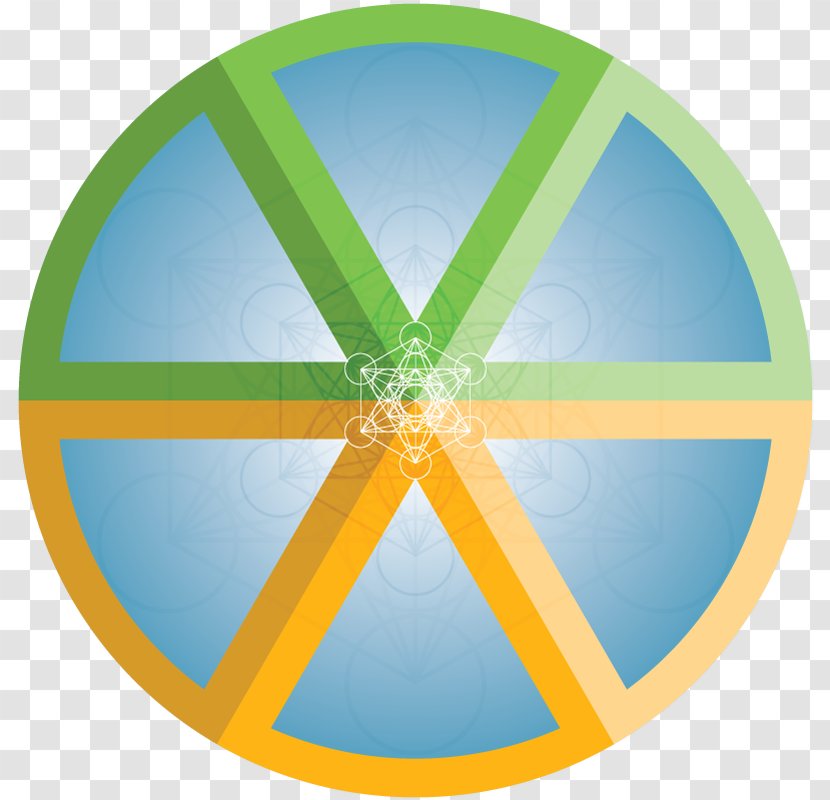 Peace Symbols Circle - Yellow Transparent PNG
