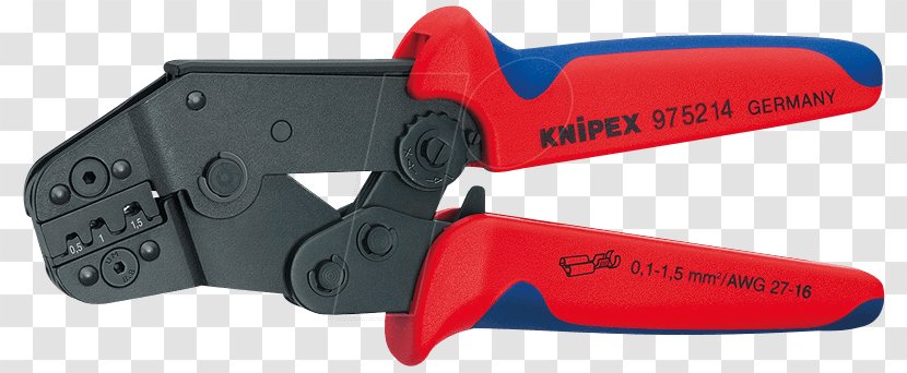 Knipex Crimping Pliers Tool Transparent PNG
