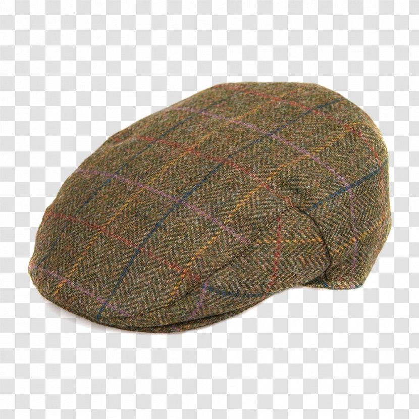 Flat Cap Tweed Herringbone Hat - Woolen Transparent PNG