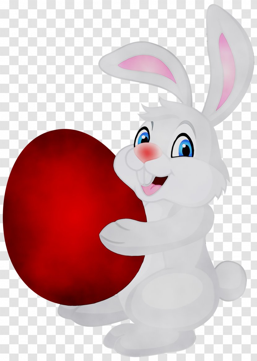 Domestic Rabbit Easter Bunny - Cartoon Transparent PNG