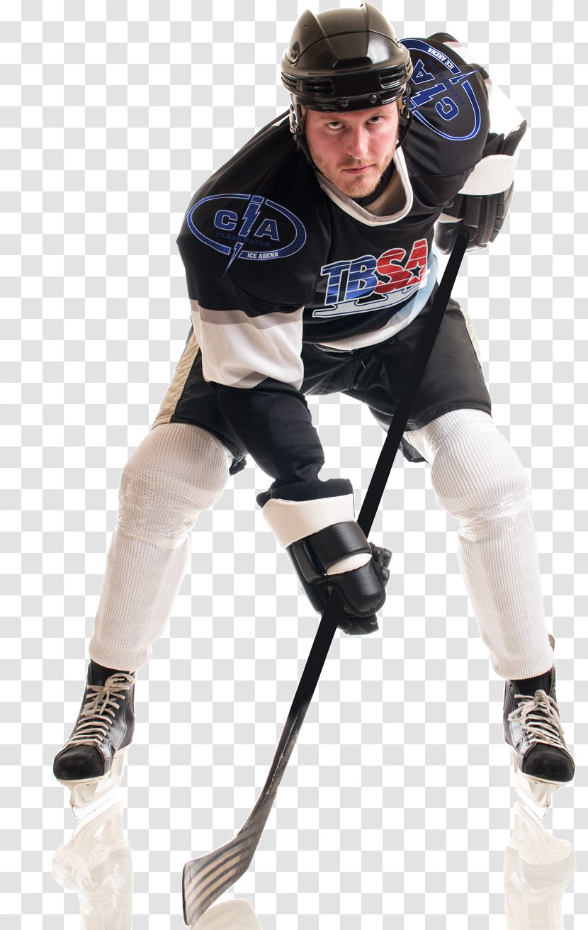 Ice Hockey Player Puck Sticks - Sports Transparent PNG