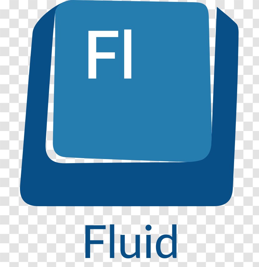 Logo Brand Organization - Azure - Fluid Transparent PNG