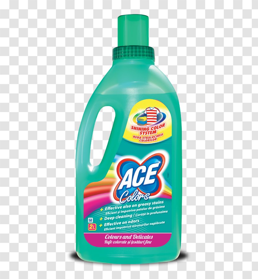 Color Stain Detergent Liquid Solution - Ace. Transparent PNG