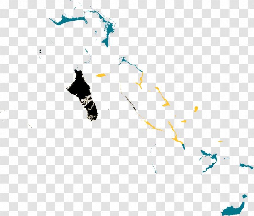 Flag Of The Bahamas Map - Can Stock Photo Transparent PNG