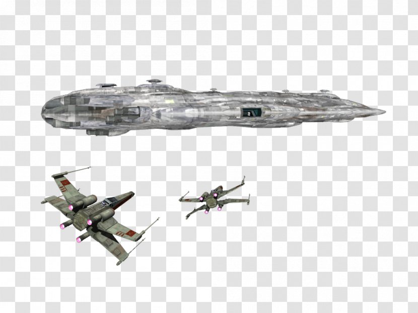 Star Wars: X-Wing Alliance Mon Calamari Cruiser Destroyer X-wing Starfighter - Airplane - Wars Transparent PNG