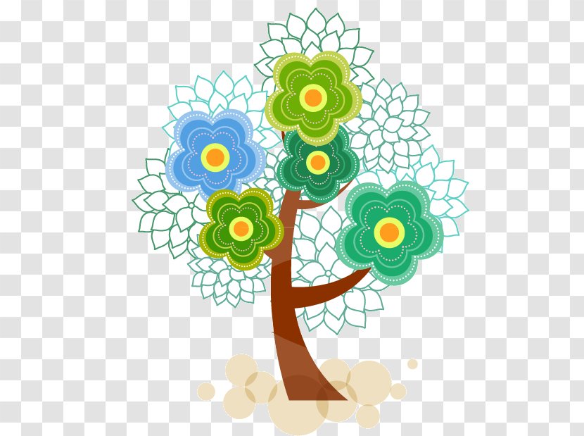 Abstract Syntax Tree - Flora - Colorful Vector Transparent PNG