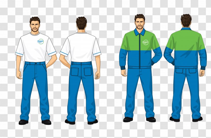 T-shirt Uniform Clothing Sleeve Corporate Identity - Company Transparent PNG