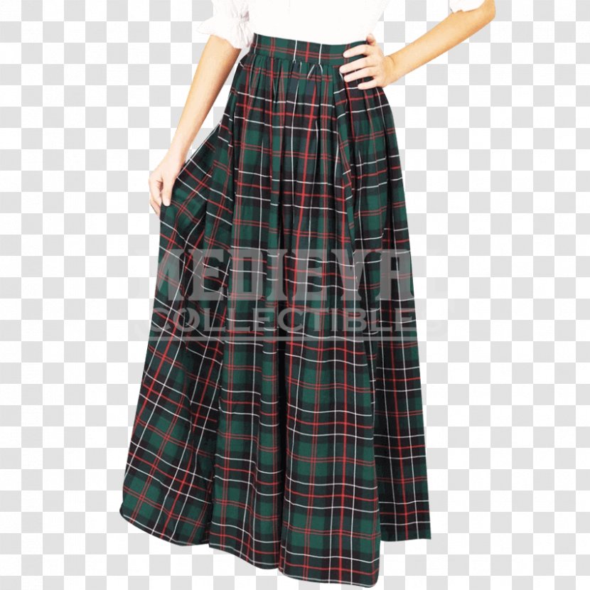 Royal Stewart Tartan Skirt Kilt Full Plaid - Wrap - Day Dress Transparent PNG
