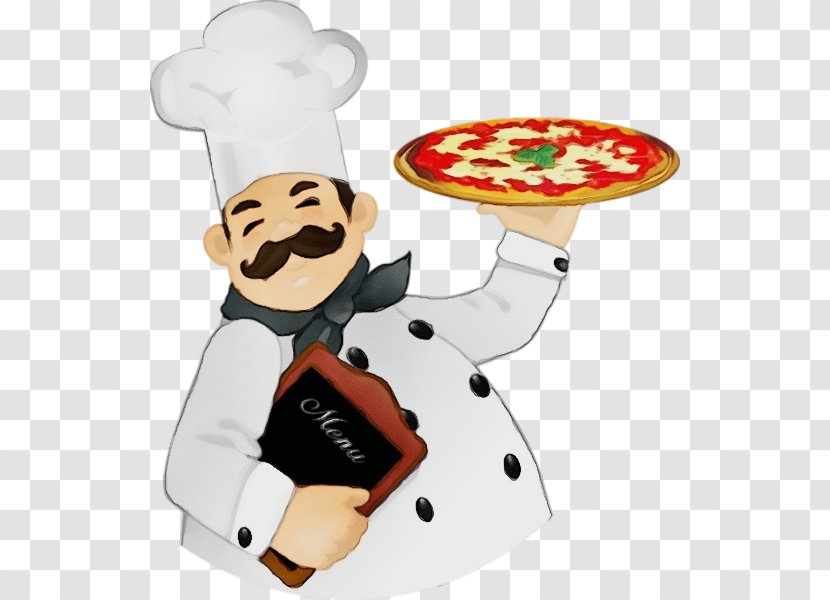 Pizza Chef - Italian Cuisine - Chefs Uniform Chief Cook Transparent PNG