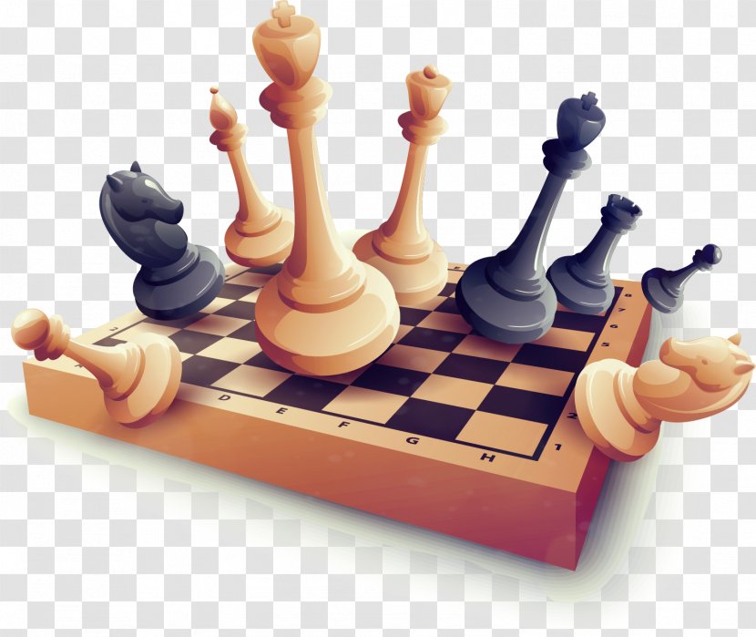 Chess Piece Chessboard Pawn - Hand - Vector Hand-painted Transparent PNG