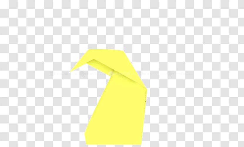 Triangle Line Font - Yellow - Angle Transparent PNG