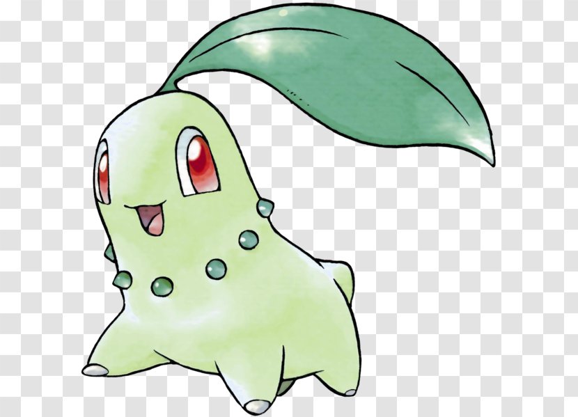 Chikorita Video Games Johto Meganium Bayleef - Green - Download Transparent PNG