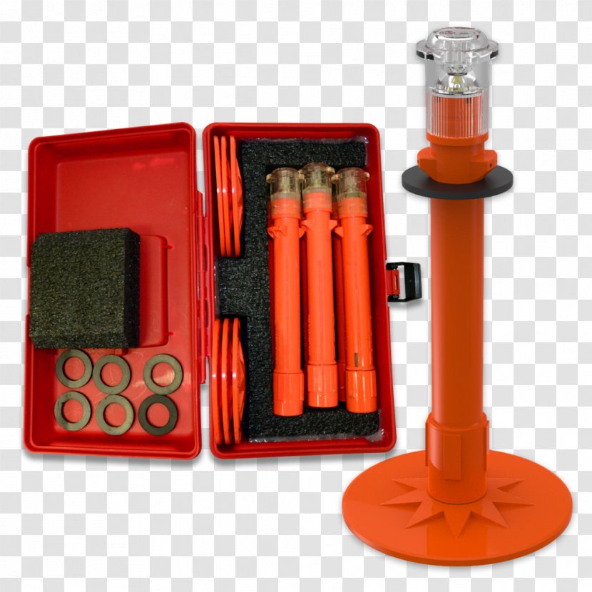 Traffic Cone Light AA Battery - Stick Transparent PNG